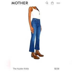 Mother the Hustler Ankle jeans